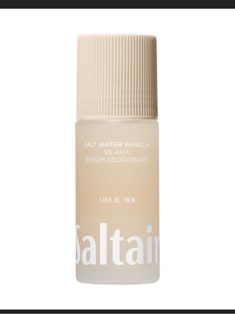 🔥 2/20: Saltair Salt Water Vanilla 5% AHA Serum Deodorant - NWT